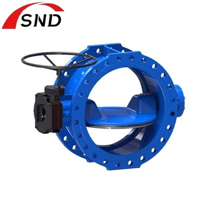 Worm Gear Flanged Butterfly Valve
